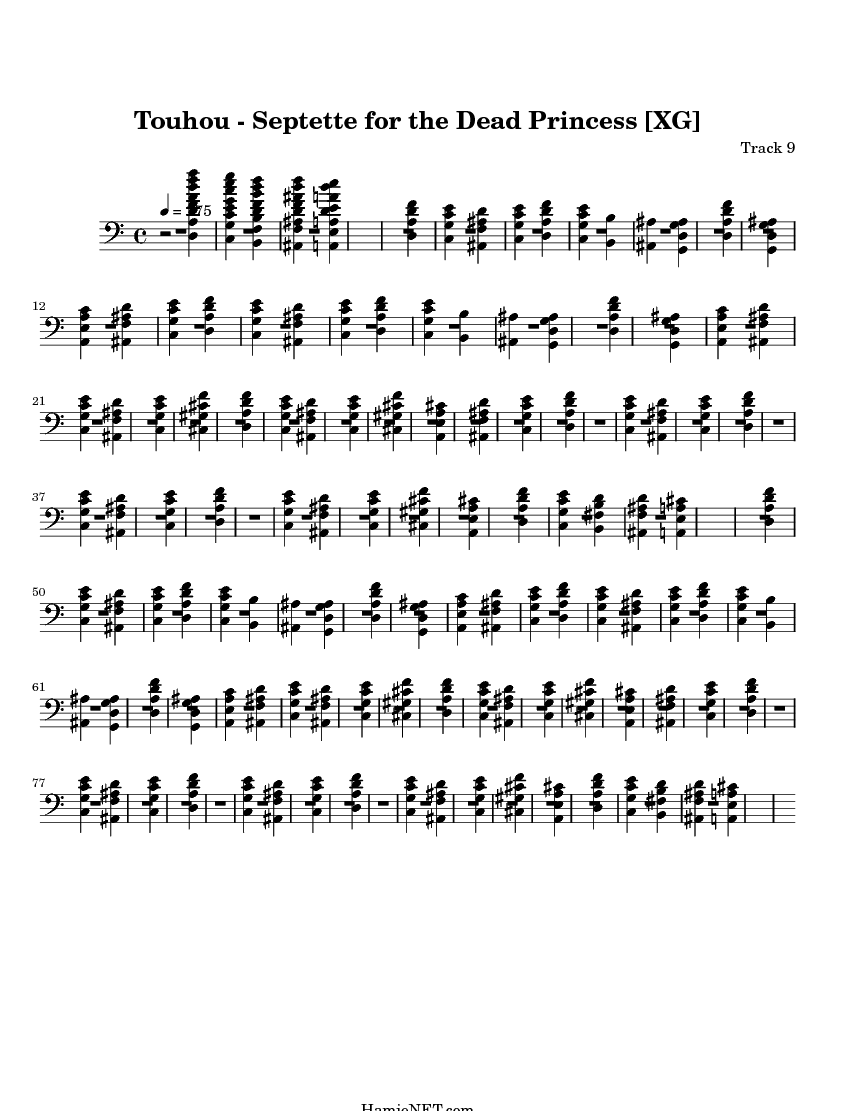 Septette For The Dead Princess Piano